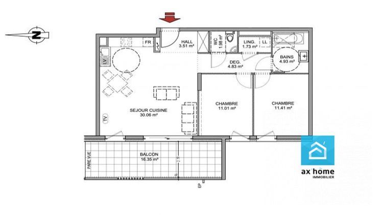Ma-Cabane - Vente Appartement Eckbolsheim, 69 m²