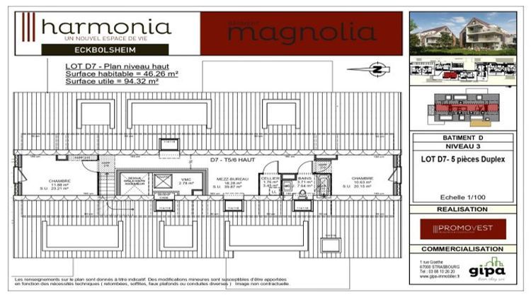 Ma-Cabane - Vente Appartement Eckbolsheim, 116 m²