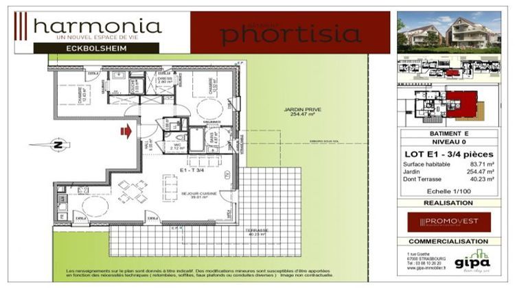 Ma-Cabane - Vente Appartement Eckbolsheim, 85 m²