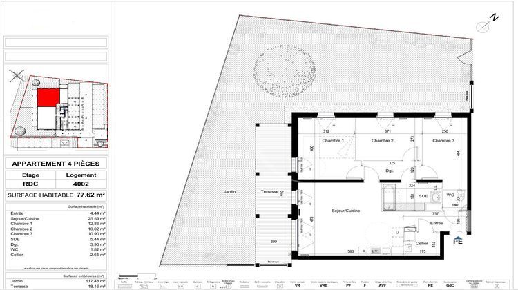 Ma-Cabane - Vente Appartement ECOUFLANT, 77 m²