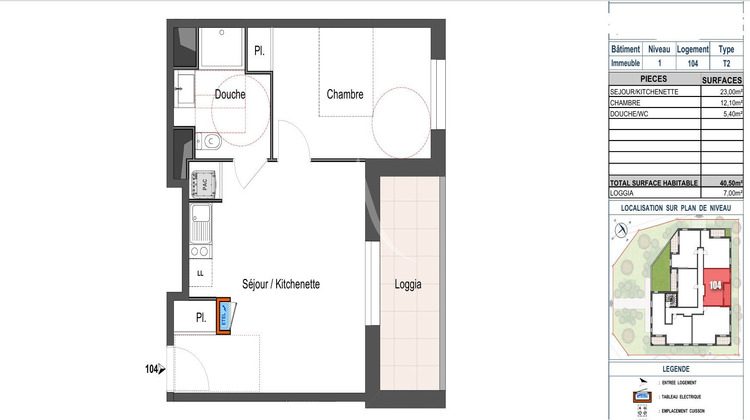 Ma-Cabane - Vente Appartement ECOUFLANT, 40 m²