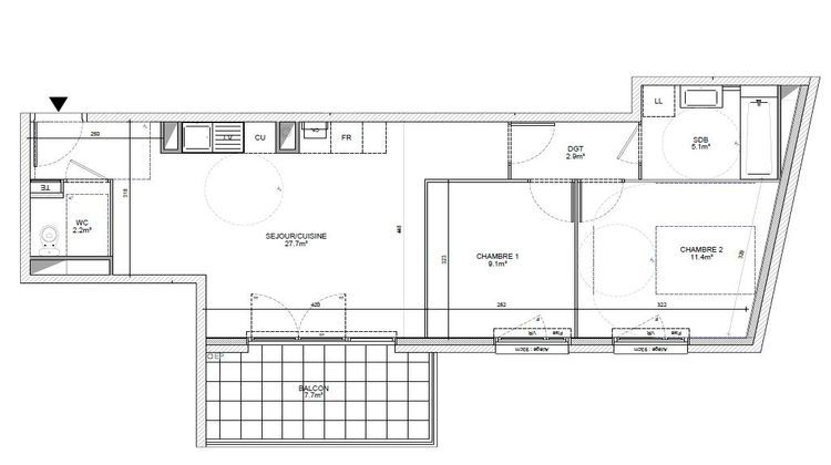 Ma-Cabane - Vente Appartement ECULLY, 58 m²