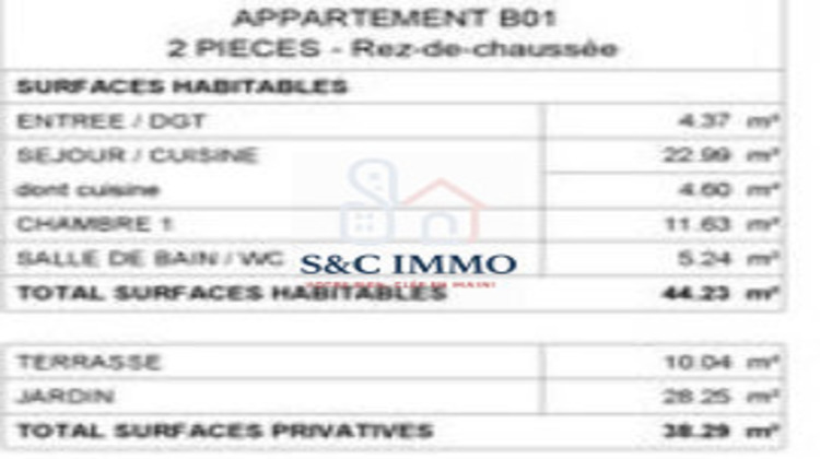 Ma-Cabane - Vente Appartement Enghien-les-Bains (), 44 m²