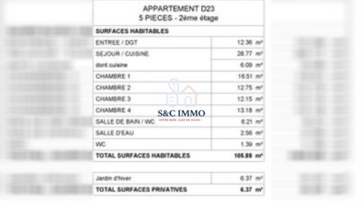 Ma-Cabane - Vente Appartement Enghien-les-Bains (), 105 m²