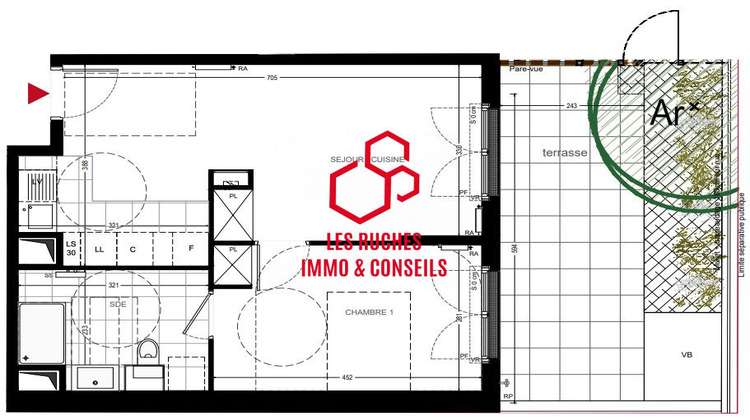 Ma-Cabane - Vente Appartement Enghien-les-Bains, 45 m²