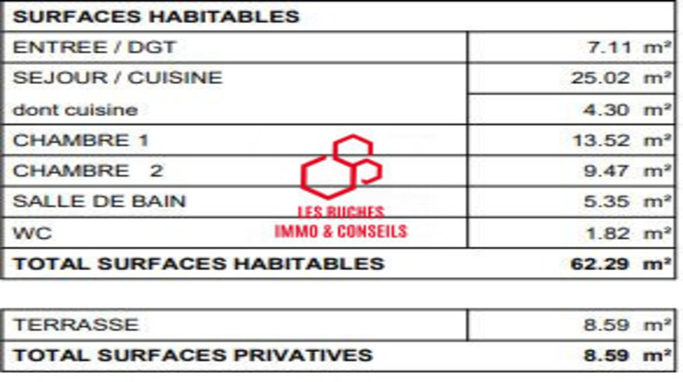 Ma-Cabane - Vente Appartement Enghien-les-Bains, 62 m²