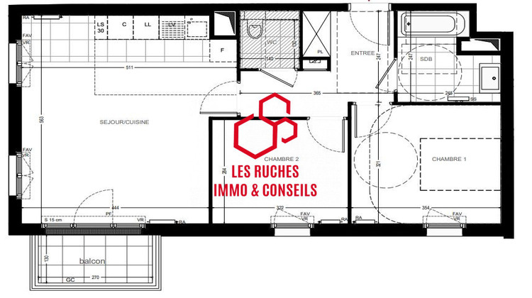Ma-Cabane - Vente Appartement Enghien-les-Bains, 61 m²