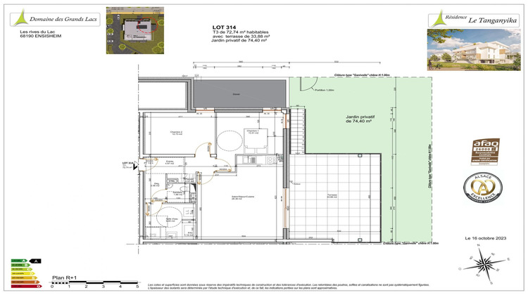 Ma-Cabane - Vente Appartement Ensisheim, 72 m²