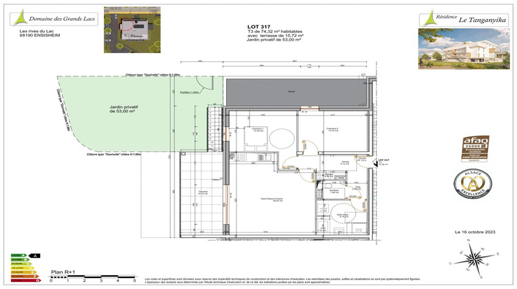 Ma-Cabane - Vente Appartement Ensisheim, 74 m²