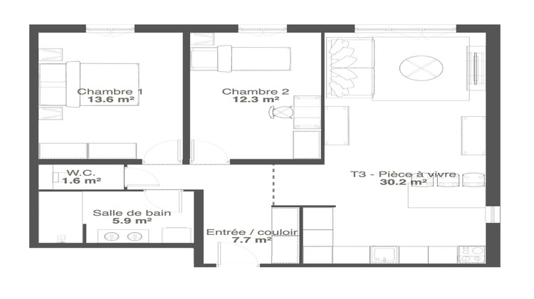 Ma-Cabane - Vente Appartement Entrange, 71 m²