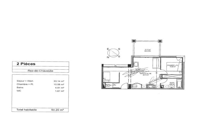 Ma-Cabane - Vente Appartement Entraygues-sur-Truyère, 50 m²