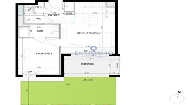 Ma-Cabane - Vente Appartement Entrelacs, 62 m²