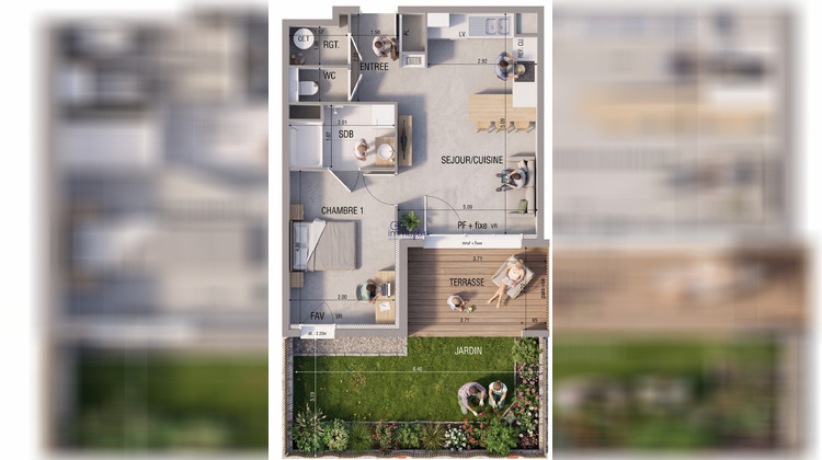 Ma-Cabane - Vente Appartement Entrelacs, 42 m²