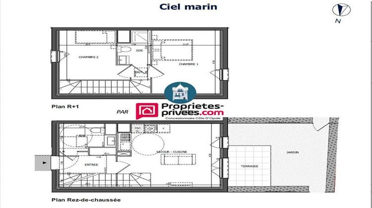 Ma-Cabane - Vente Appartement EQUIHEN PLAGE, 55 m²