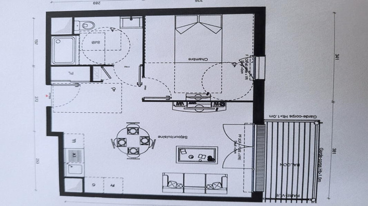 Ma-Cabane - Vente Appartement ERQUINGHEM LYS, 42 m²