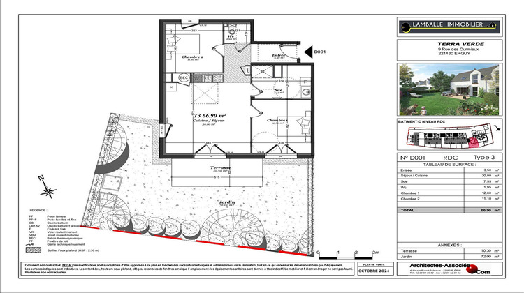 Ma-Cabane - Vente Appartement ERQUY, 66 m²