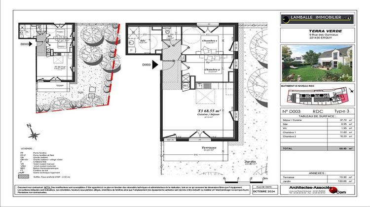 Ma-Cabane - Vente Appartement ERQUY, 68 m²