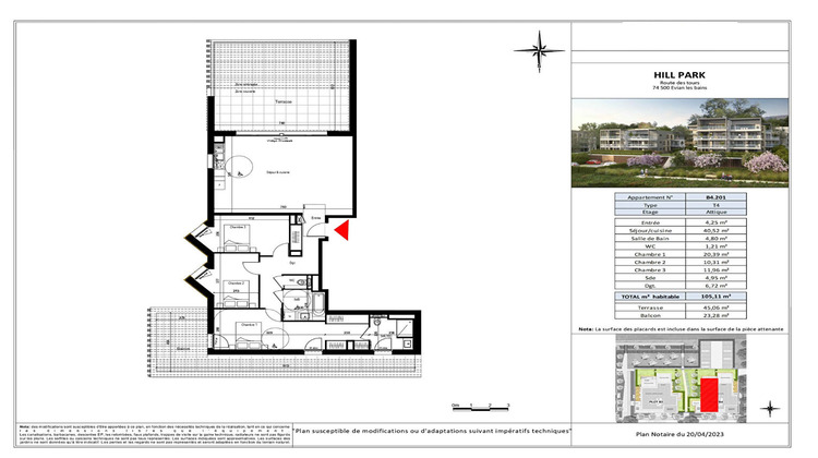 Ma-Cabane - Vente Appartement EVIAN-LES-BAINS, 105 m²