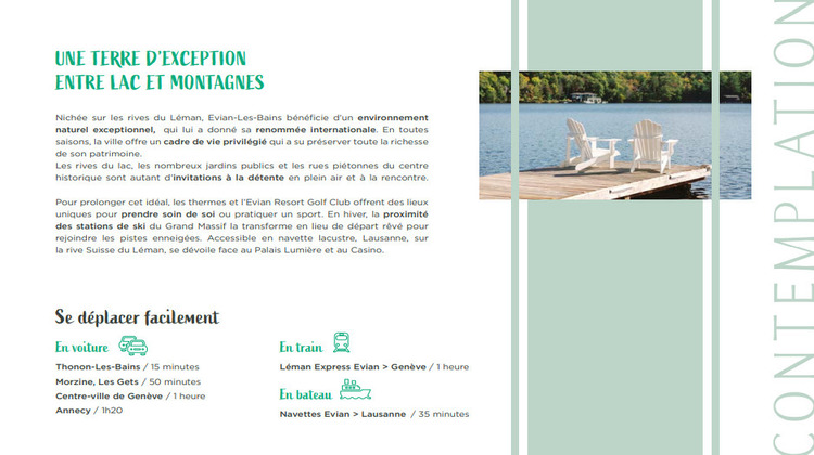 Ma-Cabane - Vente Appartement EVIAN-LES-BAINS, 88 m²