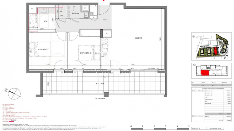 Ma-Cabane - Vente Appartement Eybens, 67 m²