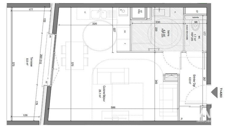 Ma-Cabane - Vente Appartement Eybens, 37 m²