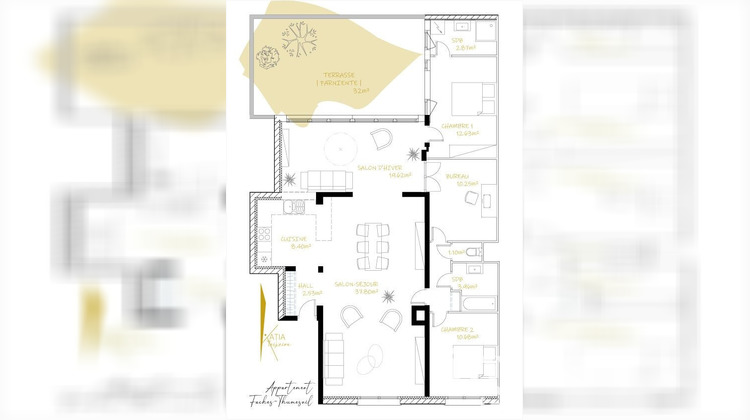 Ma-Cabane - Vente Appartement Faches-Thumesnil, 110 m²