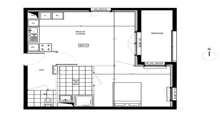 Ma-Cabane - Vente Appartement FACHES-THUMESNIL, 43 m²
