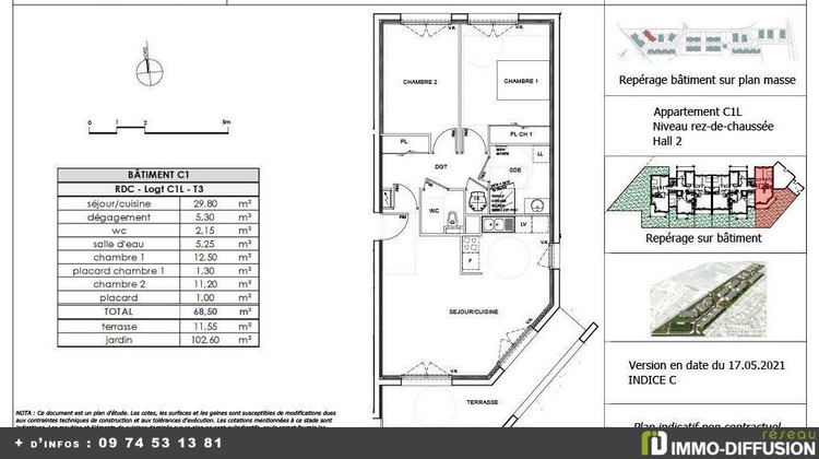 Ma-Cabane - Vente Appartement FAGNIERES, 69 m²