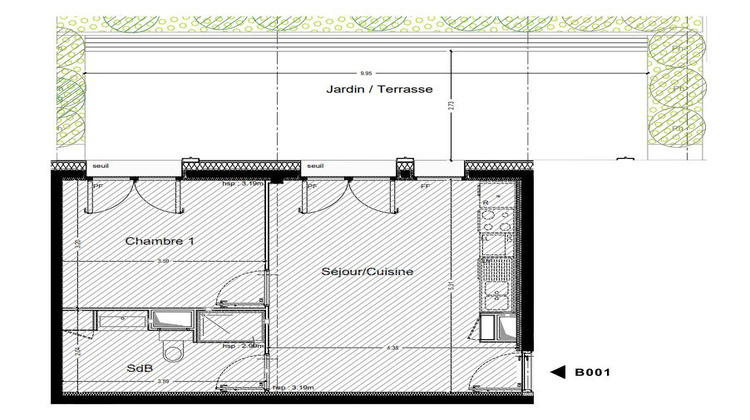 Ma-Cabane - Vente Appartement FERNEY-VOLTAIRE, 41 m²