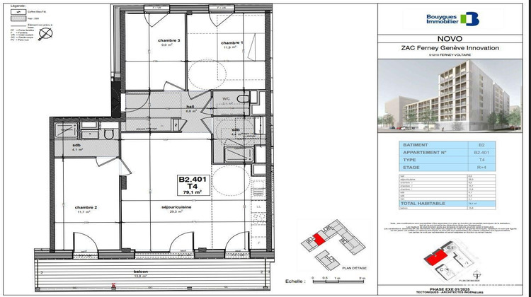 Ma-Cabane - Vente Appartement Ferney-Voltaire, 79 m²