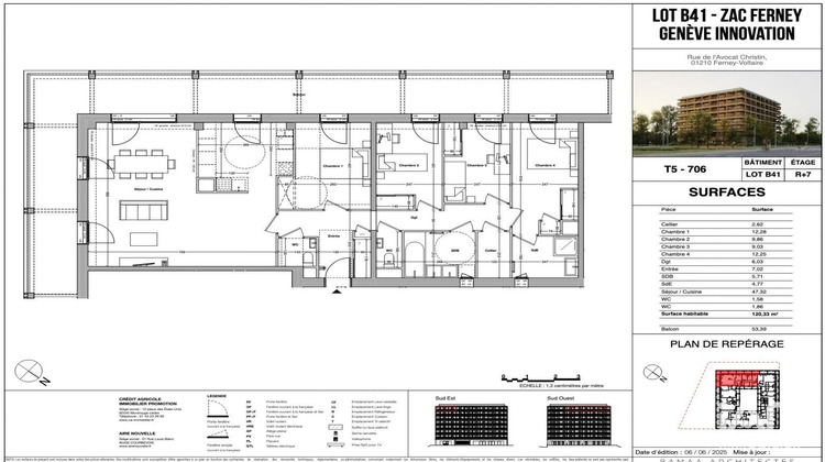 Ma-Cabane - Vente Appartement Ferney-Voltaire, 120 m²