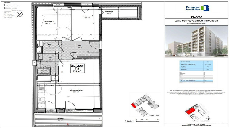 Ma-Cabane - Vente Appartement Ferney-Voltaire, 67 m²