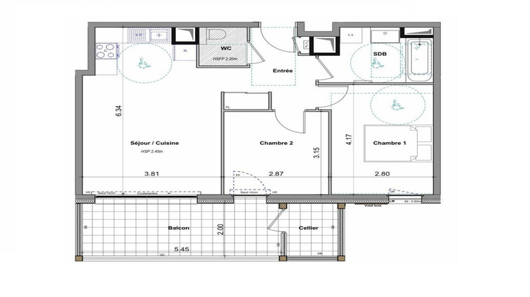 Ma-Cabane - Vente Appartement FETERNES, 56 m²