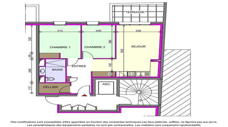 Ma-Cabane - Vente Appartement Feurs, 58 m²