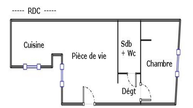 Ma-Cabane - Vente Appartement Fleury-les-Aubrais, 30 m²