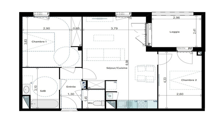 Ma-Cabane - Vente Appartement Floirac, 64 m²