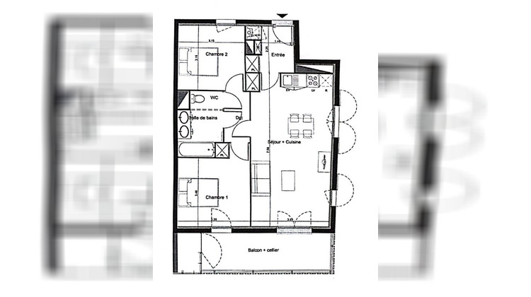 Ma-Cabane - Vente Appartement Floirac, 65 m²