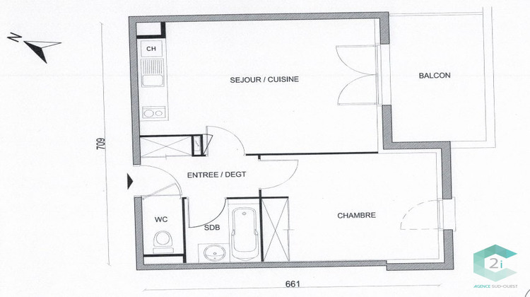 Ma-Cabane - Vente Appartement Fonbeauzard, 41 m²