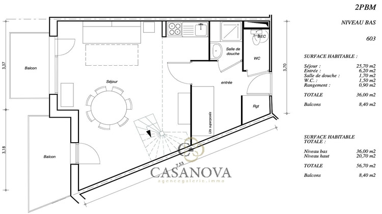 Ma-Cabane - Vente Appartement FONT-ROMEU-ODEILLO-VIA, 56 m²
