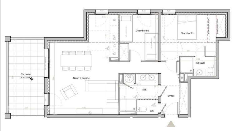 Ma-Cabane - Vente Appartement Font-Romeu-Odeillo-Via, 72 m²