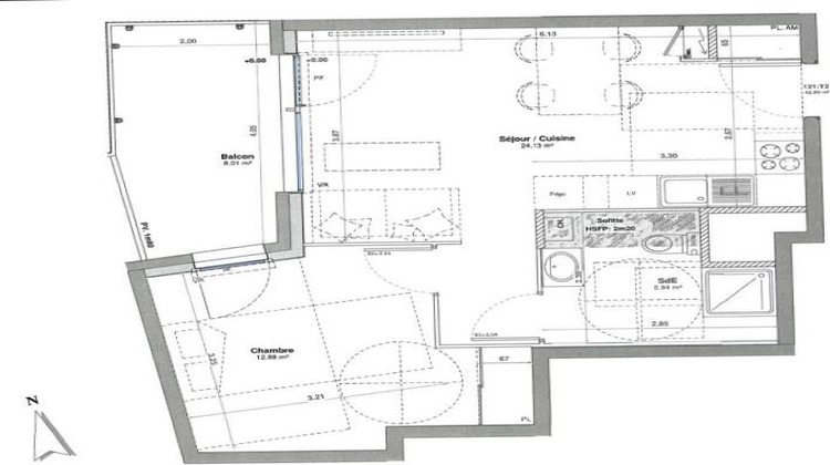 Ma-Cabane - Vente Appartement Fontaine-lès-Dijon, 42 m²