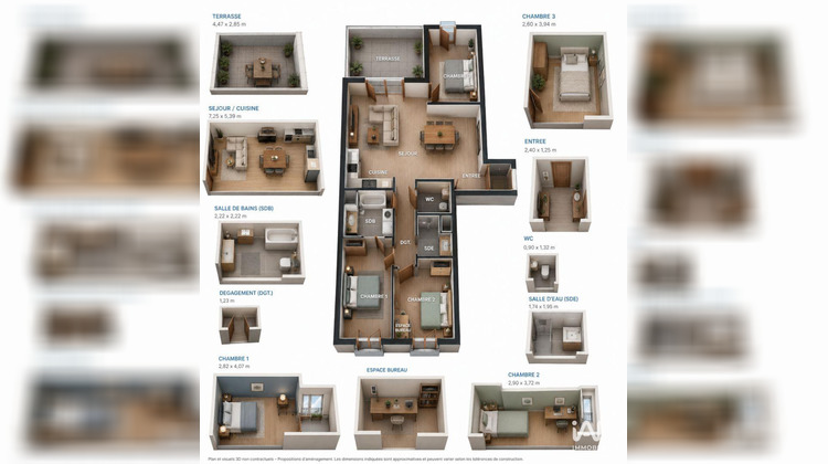 Ma-Cabane - Vente Appartement Fontainebleau, 87 m²