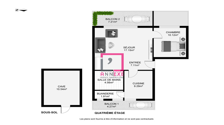 Ma-Cabane - Vente Appartement Fontaines-Saint-Martin, 50 m²