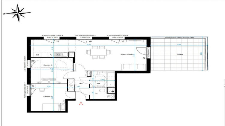 Ma-Cabane - Vente Appartement FONTAINES SUR SAONE, 64 m²