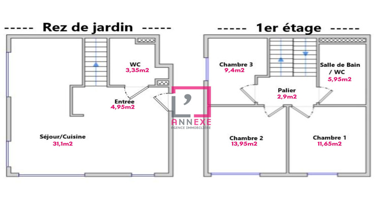 Ma-Cabane - Vente Appartement Fontaines-sur-Saône, 83 m²