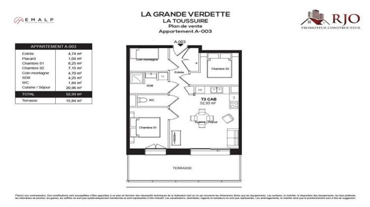 Ma-Cabane - Vente Appartement Fontcouverte-la-Toussuire, 53 m²