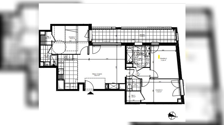 Ma-Cabane - Vente Appartement Fontenay-aux-Roses, 63 m²