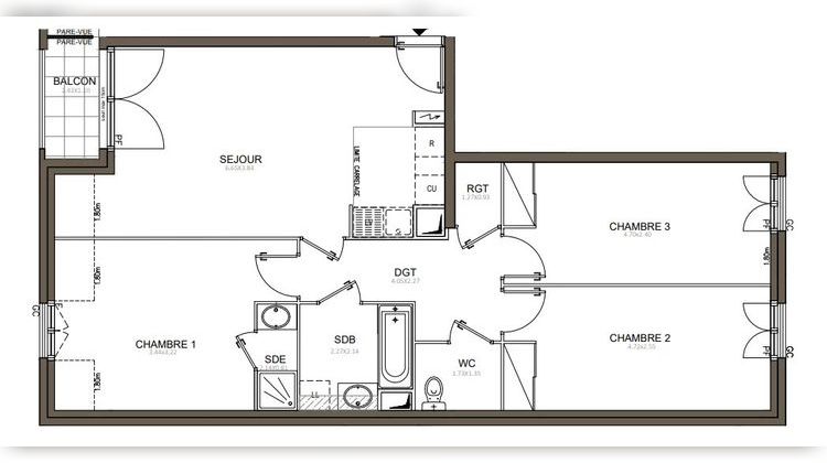 Ma-Cabane - Vente Appartement Fontenay-aux-Roses, 84 m²