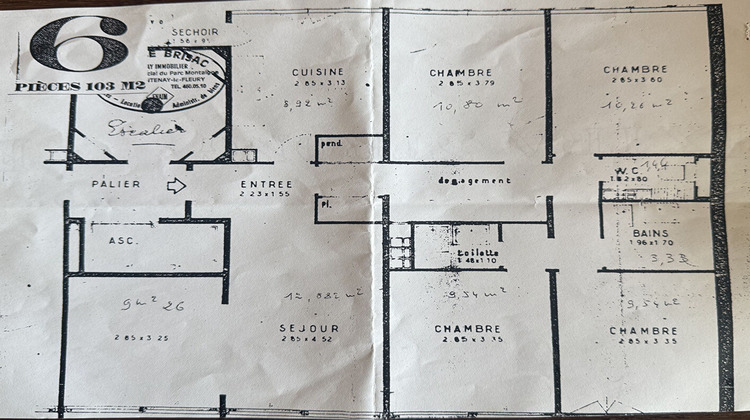 Ma-Cabane - Vente Appartement FONTENAY-LE-FLEURY, 91 m²