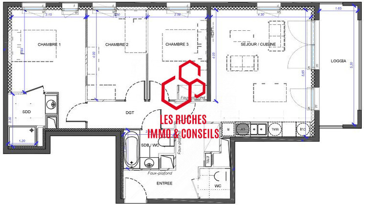 Ma-Cabane - Vente Appartement Fontenay-sous-Bois, 79 m²